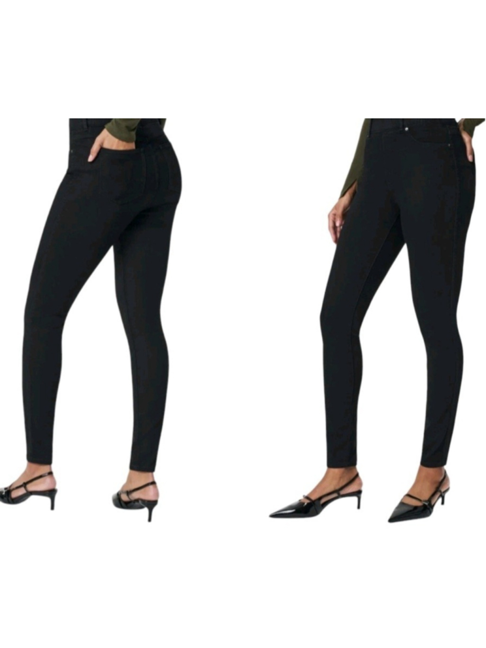 Spanx The Perfect Pant Ankle 4-Pocket Elastic Waistband 3xl Waist 40 Inseam 30